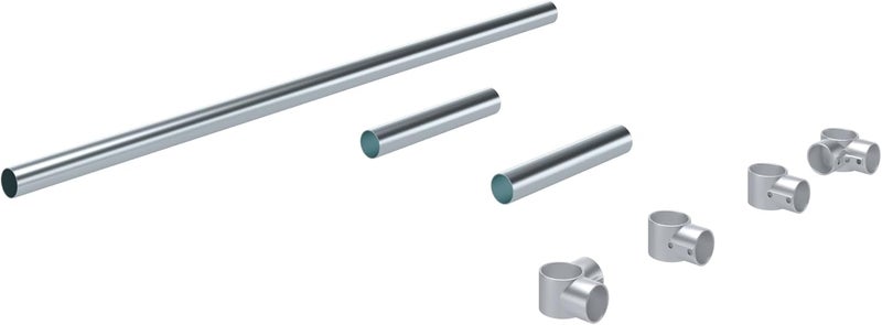 AmGood Cross Bar and Connector Set (for Table 18" x 48") - Image 3